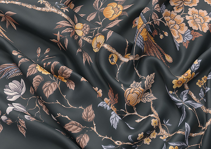 Orientalis, Jet - Made to Measure Curtains - Image 4